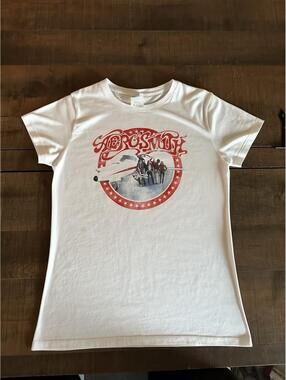 Vintage Aerosmith Band Tee - XS Ladies Rock Shirt